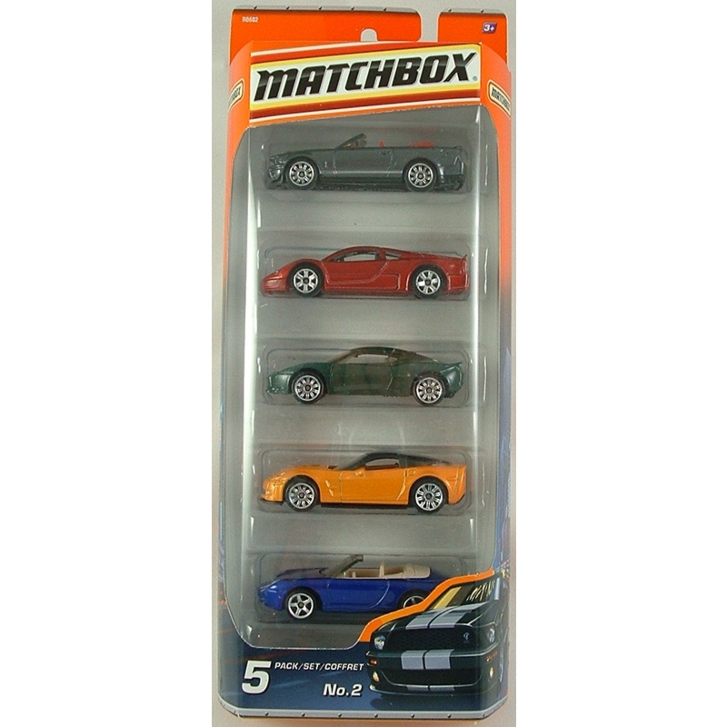 Matchbox 5 Pack 2010-02 Modern Rides