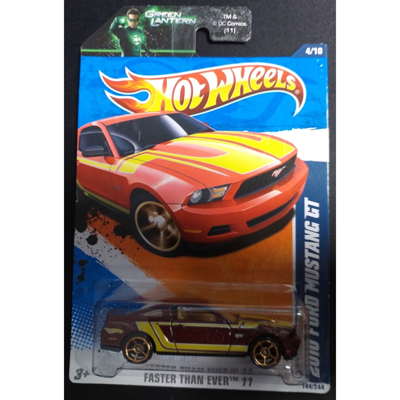 Hot Wheels 2011 #144 2010 Ford Mustang GT