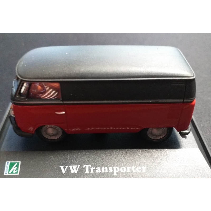 Cararama 711ND : VW Transporter (Red/Black)