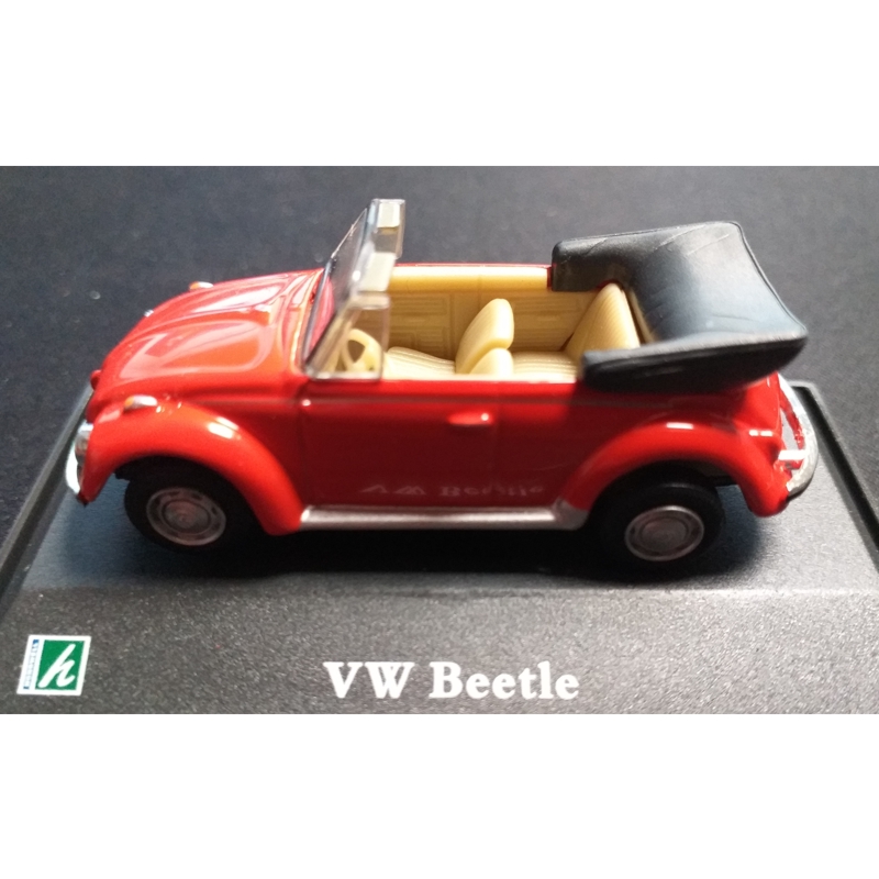 Cararama 711ND : VW Beetle (Red)