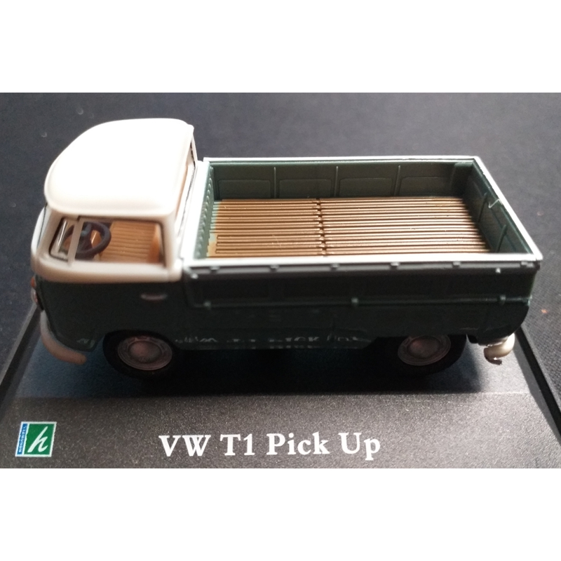 Cararama 711ND : VW T1 Pickup (Grey/White)