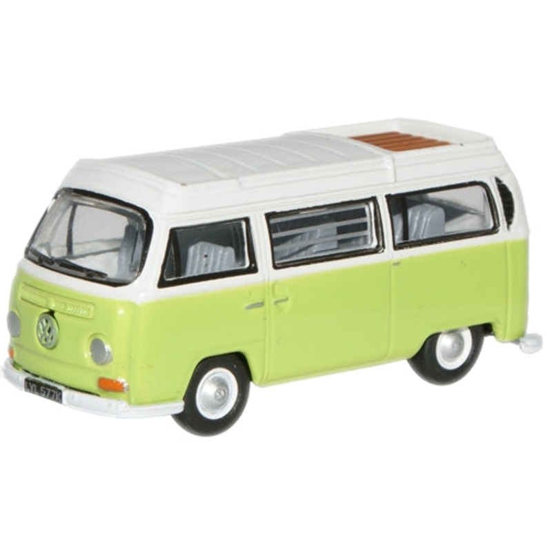Oxford Diecast 76VW012 : Volkswagen Camper (Green/White)