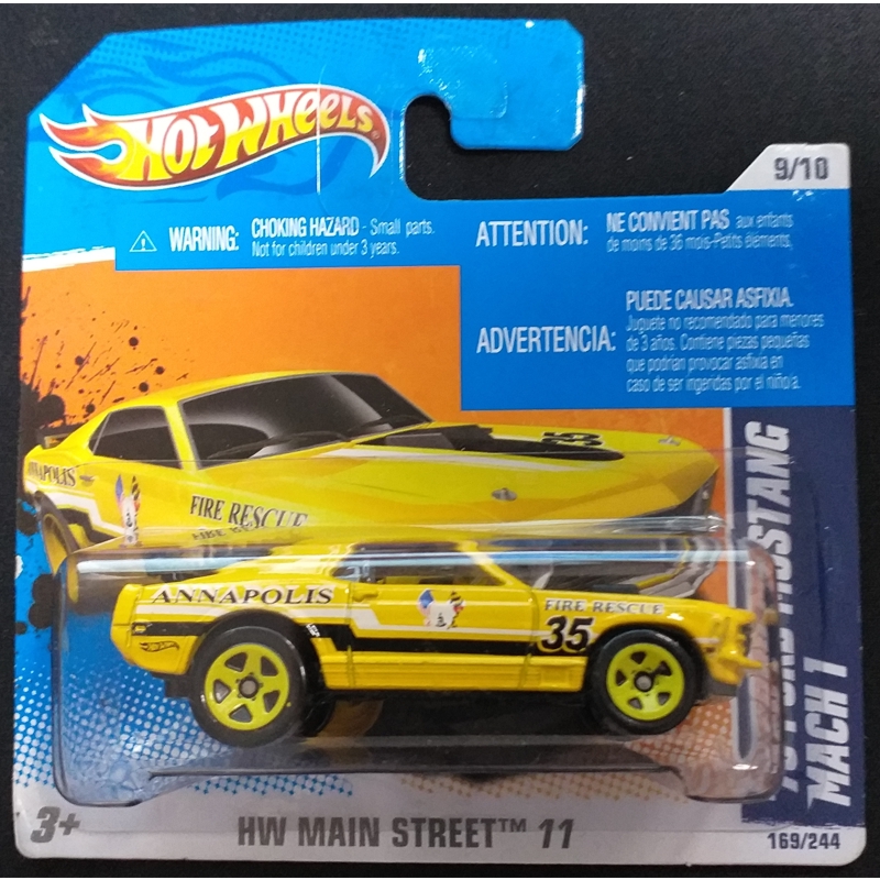 Hot Wheels 2011 #169 '70 Ford Mustang Mach 1