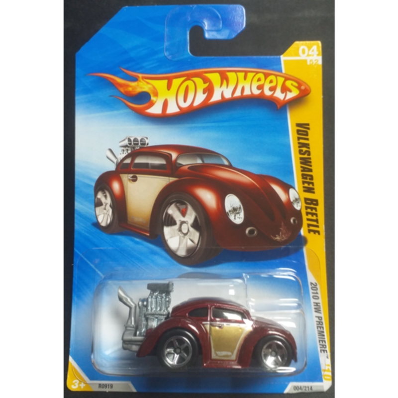 Hot Wheels 2010 #004 Volkswagen Beetle