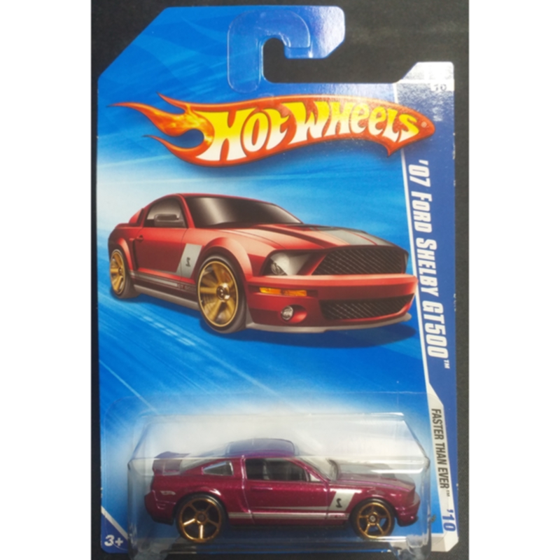 Hot Wheels 2010 #136 '07 Ford Shelby GT500