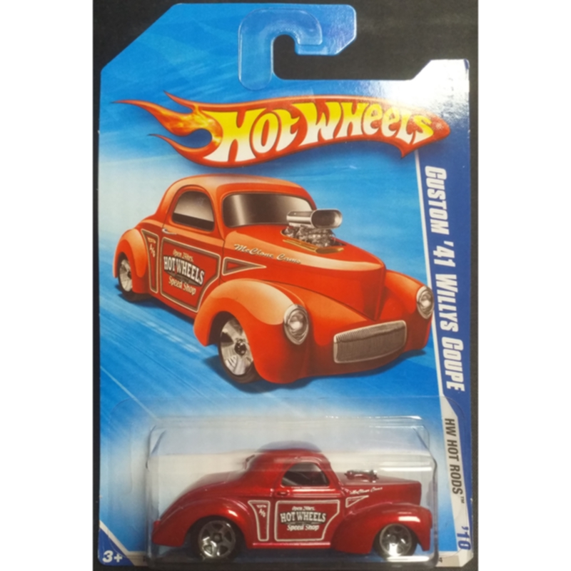Hot Wheels 2010 #137 Custom '41 Willys Coupe