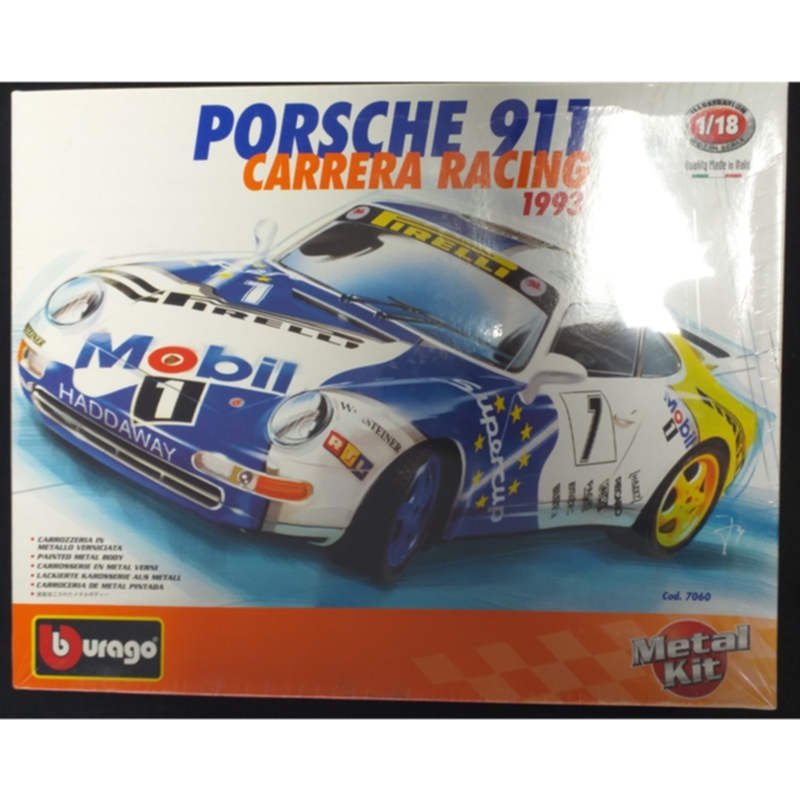Bburago Porsche 911 Carrera Racing 1993