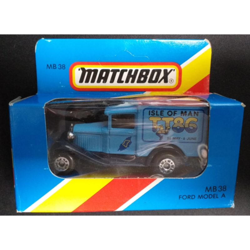 Matchbox 1-75 Series Ford Model A Van (Isle of Man 1986)