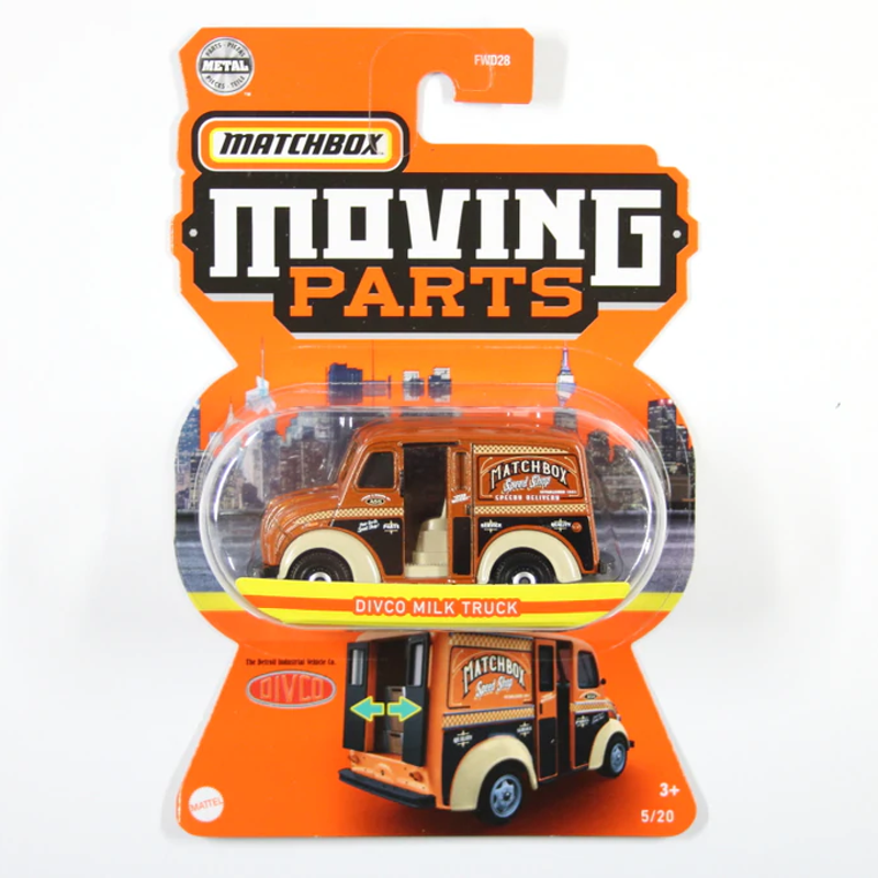 Matchbox Moving Parts 2021 - Divco Milk Truck - Matchbox Speed Shop