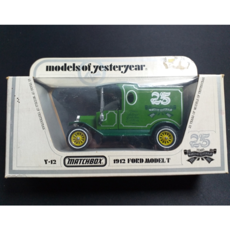 Matchbox Models of Yesteryear 1912 Ford Model T Van - 25th Anniversary (Y12)