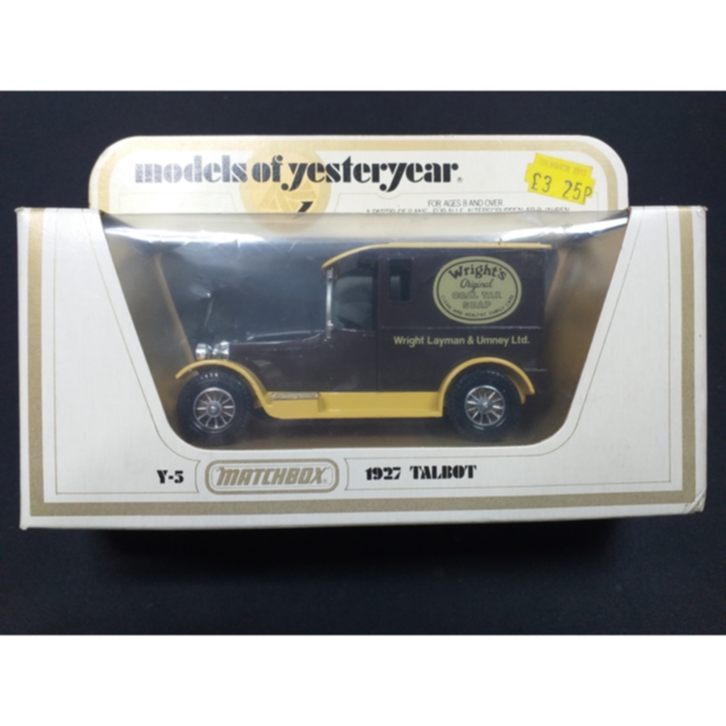 Matchbox Models of Yesteryear 1927 Talbot - Wrights (Y05)