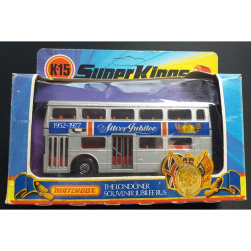 Matchbox Superkings The Londoner Souvenir Jubilee Bus (K-15)
