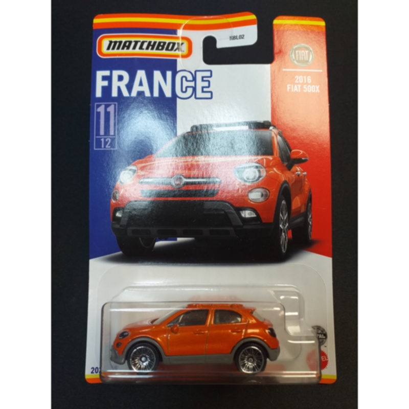Matchbox France Collection 2021 - 2016 Fiat 500X