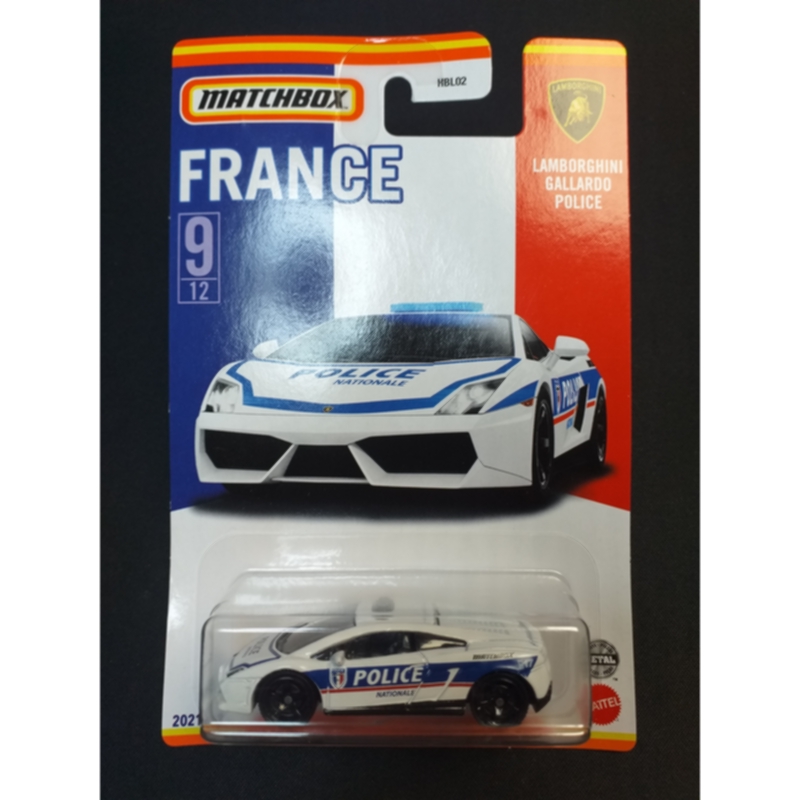 Matchbox France Collection 2021 - Lamborghini Gallardo Police