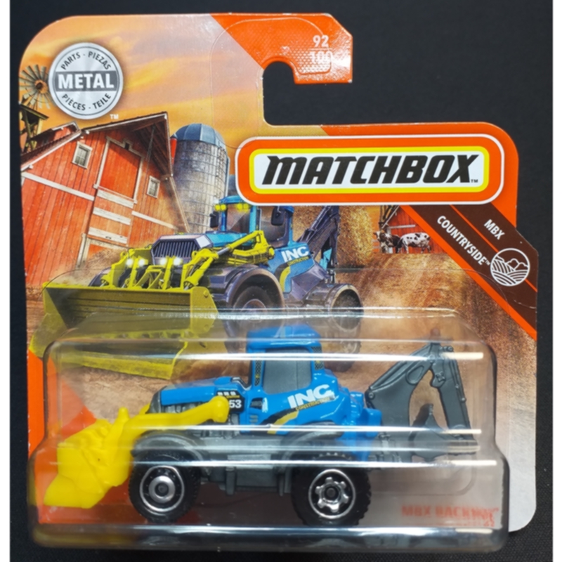 Matchbox 2020 : MB1176 MBX Backhoe