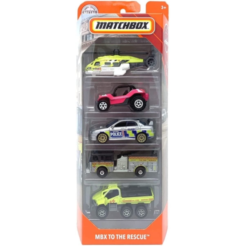 Matchbox 5 Pack : MBX To The Rescue (2019)