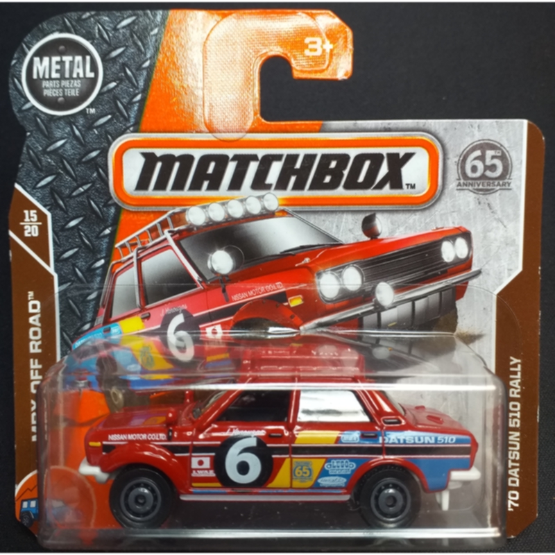 Matchbox MB1023 : '70 Datsun 510 Rally