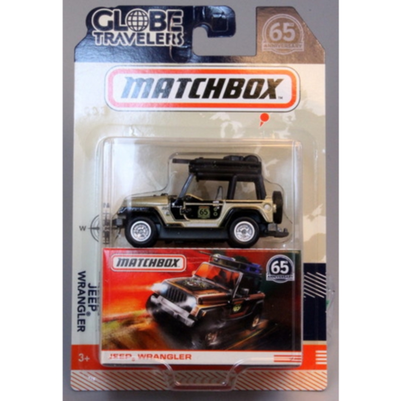 Matchbox Globe Travellers 65th Anniversary : MB486 Jeep Wrangler