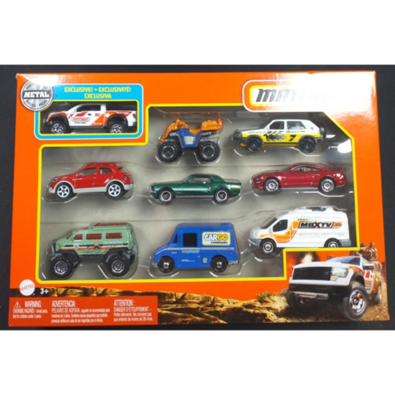 Matchbox 2021 : 9 Pack with Toyota Tacoma