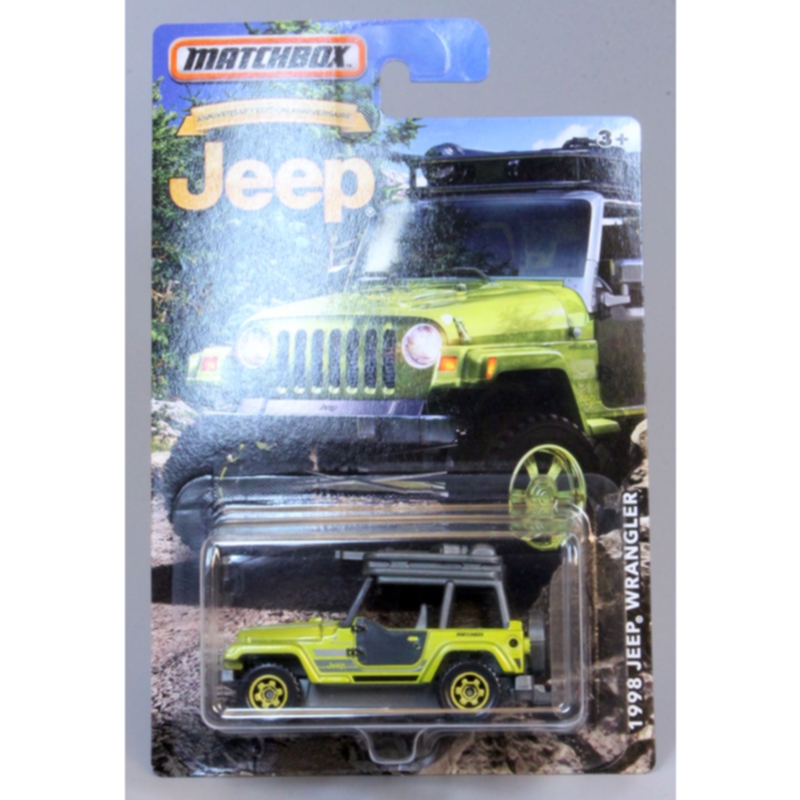 Matchbox 2016 Jeep Series : MB369 1998 Jeep Wrangler