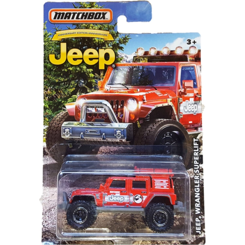 Matchbox 2016 Jeep Series : MB832 Jeep Wrangler Superlift