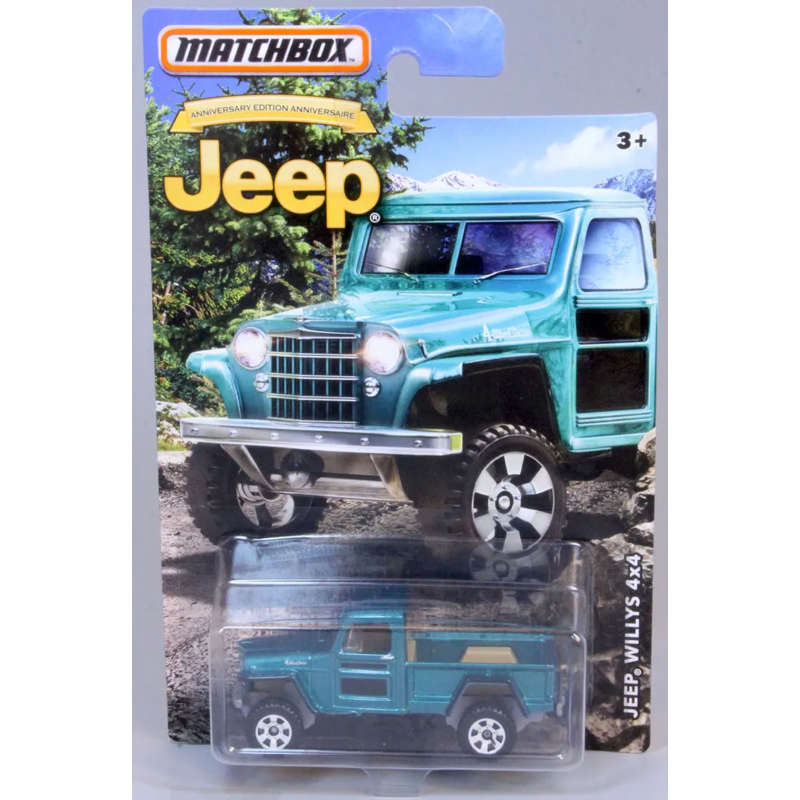 Matchbox 2016 Jeep Series : MB955 Jeep Willys 4x4