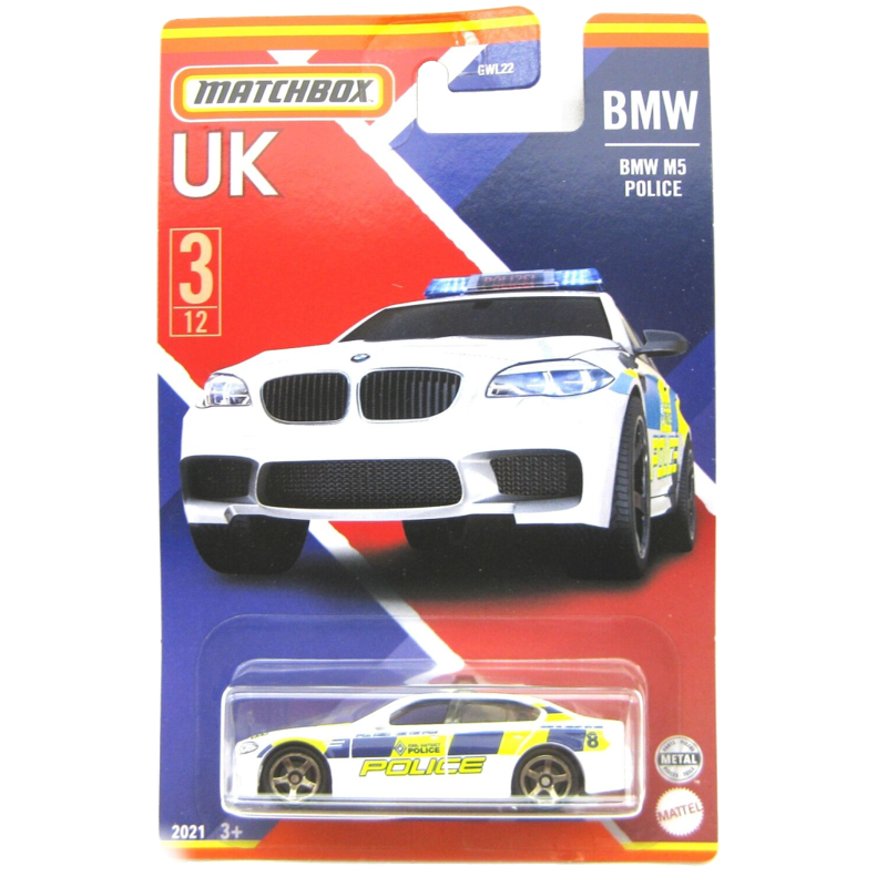 Matchbox UK Collection 2021 - MB966 : BMW M5 Police